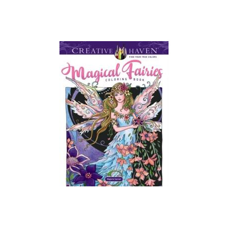 Creative Haven Magical Fairies Coloring Book