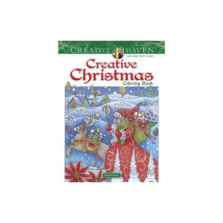 Creative Haven Creative Christmas Coloring Book