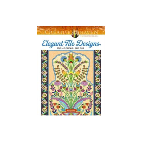 Creative Haven Elegant Tile Designs Coloring Book