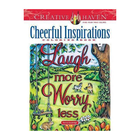 Creative Haven Cheerful Inspirations Coloring Book