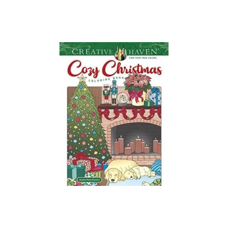 Creative Haven Cozy Christmas Coloring Book