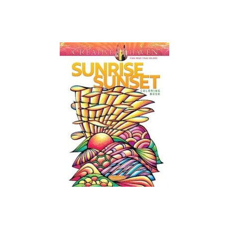 Creative Haven Sunrise Sunset Coloring Book