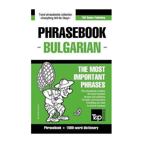 English-Bulgarian Phrasebook and 1500-Word Dictionary