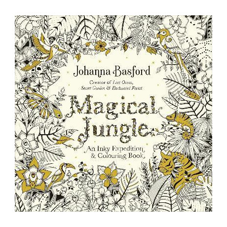Magical Jungle : an Inky Expedition & Colouring Book