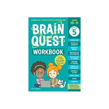 Brain Quest Workbook: 5th Grade (Revised Edition)