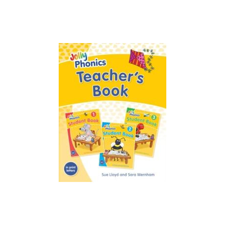 Jolly Phonics Teachers Book : in Print Letters (American English Edition)