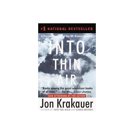 Into Thin air : a Personal Account of the Mount Everest Disaster