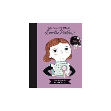 Little People, big Dreams: Emmeline Pankhurst Book and Paper Doll Gift Edition set