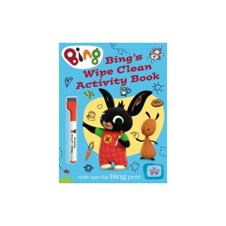 Bing’s Wipe Clean Activity Book
