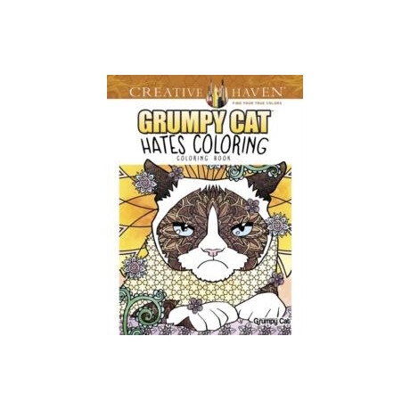 Creative Haven Grumpy cat Hates Coloring