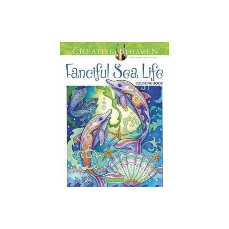 Creative Haven Fanciful sea Life Coloring Book