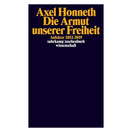 Die Armut Unserer Freiheit