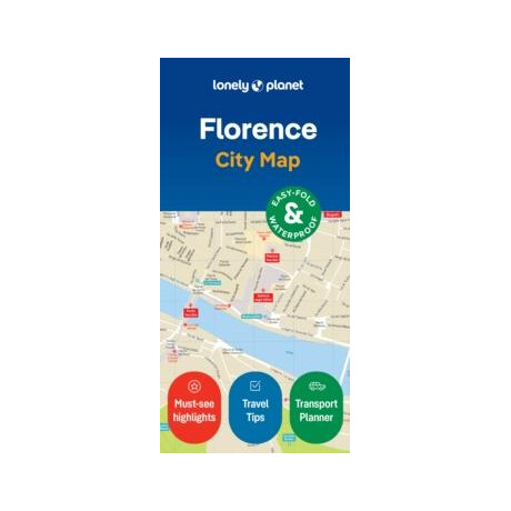 Lonely Planet Florence City map