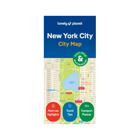 Lonely Planet new York City map