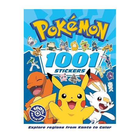 Pokemon: 1001 Stickers pb