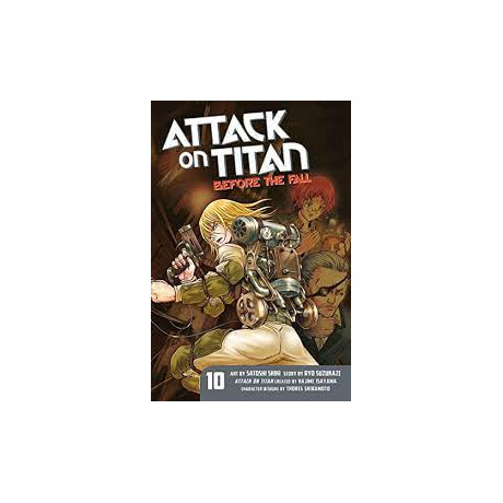 Attack on Titan : Before the Fall 10 pb