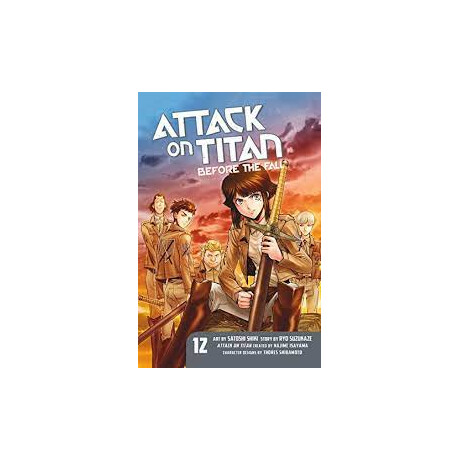 Attack on Titan : Before the Fall 12 pb