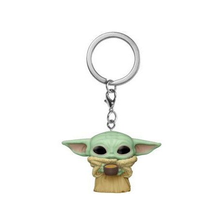 Funko Pocket Pop!: the Mandalorian - the Child W/cup Vinyl Figure Keychain