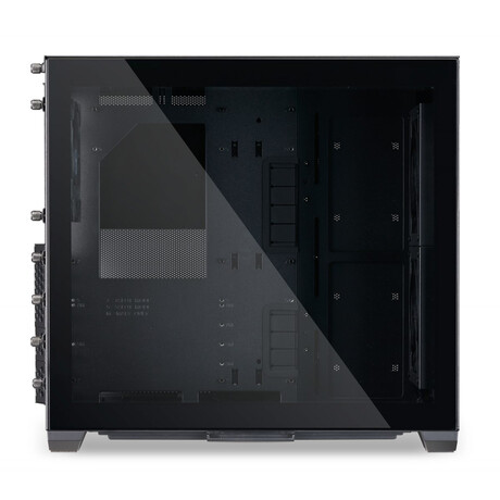 Lian Li O11 AIR MINI Black PC Case ATX / M-ATX with 3 standard Fans (front 120mmx2, rear 120mmx1) Me