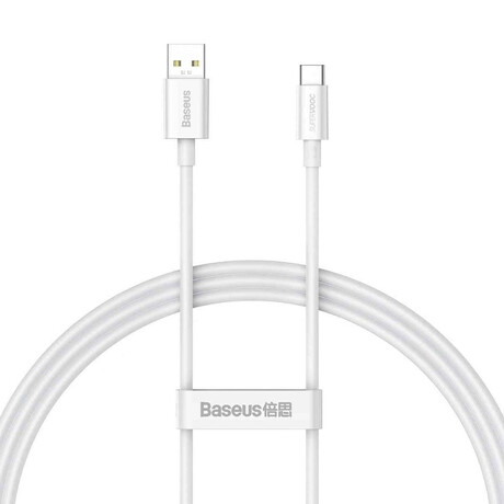 Baseus Superior Series Cable usb to usb-c 65w pd 1m White (Cays000902) (Bascays000902)
