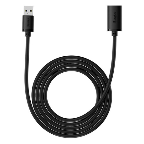 Baseus usb 3.0 Extension Cable  Male to Female Airjoy Series 2m Black (B00631103111-03) (Basb00631103111-03)