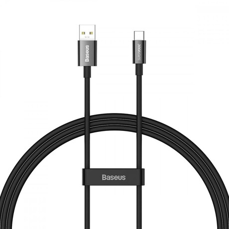 Baseus Superior Series Cable usb to usb-c 65w pd 1m Black (Cays000901) (Bascays000901)