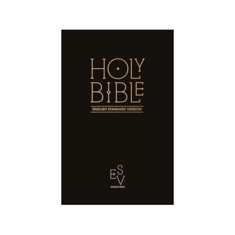 Holy Bible: English Standard Version (Esv) Anglicised pew Bible (Black Colour)