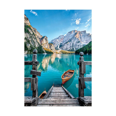 Clementoni Παζλ High Quality Collection Λίμνη Braies 500 τμχ - Compact Box
