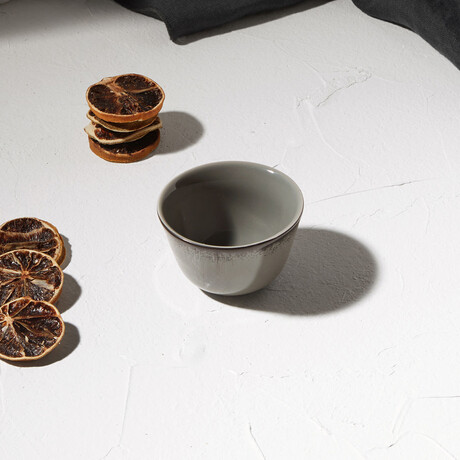 Estia Μπολ για Ντιπ Pearl Πορσελανινο 9cm Grey