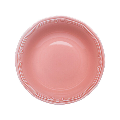 Estia Σαλατιερα Athénée Πορσελανινη Αναγλυφη 23cm Rose