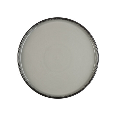 Estia Πιατο Ρηχο Καθετο Pearl Πορσελανινο 26cm Grey