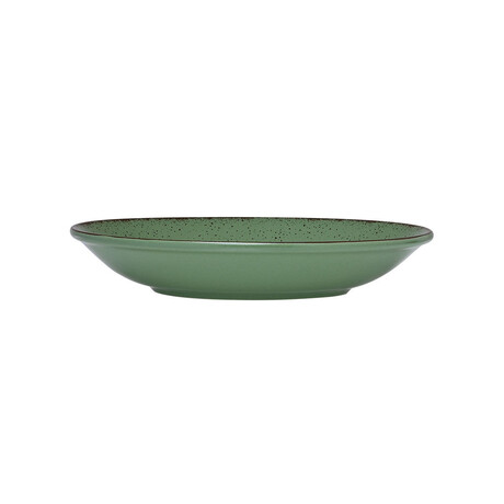 Estia Πιατο Βαθυ Terra Πορσελανινο 23cm Green
