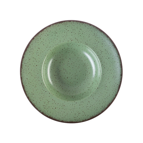 Estia Πιατο Ριζοτου Terra Πορσελανινο 24cm Green