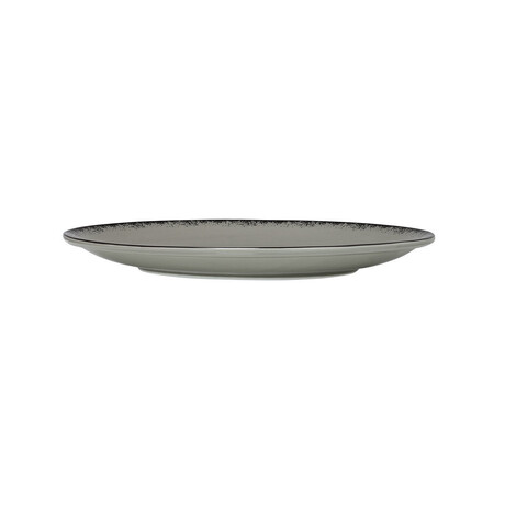Estia Πιατο Παρουσιασης Pearl Πορσελανινο 31cm Grey