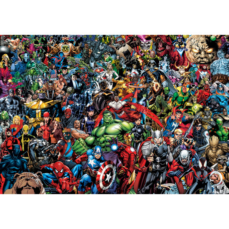 Clementoni Παζλ Impossible Marvel 1000 τμχ - Compact Box