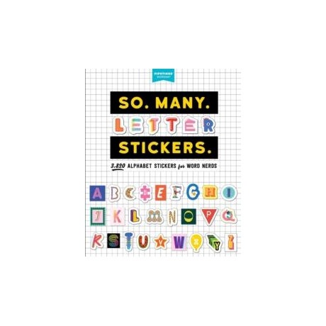 So. Many. Letter Stickers.