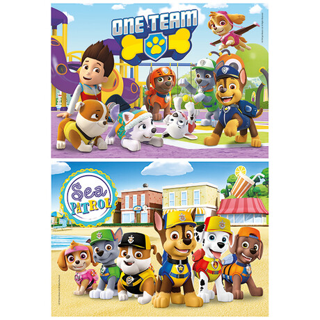 Clementoni Παιδικό Παζλ Super Color Paw Patrol 2x20 τμχ