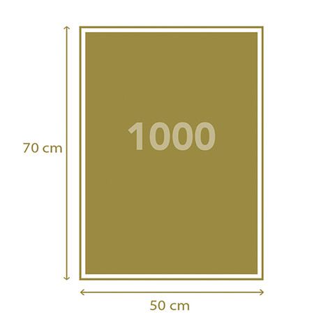 Clementoni Παζλ High Quality Collection Τίγρης 1000 τμχ - Compact Box