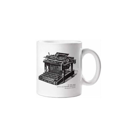 Typewriter mug