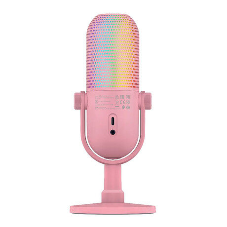 Razer SEIREN V3 CHROMA - QUARTZ - RGB USB Condenser Microphone - Gain Limiter - Build-in Shock Absor