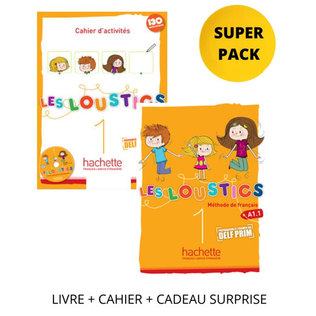 Super Pack les Loustics 1 (Livre de L'eleve + Cahier D'activites)
