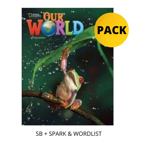 Our World 1 Pack for Greece (sb + Spark & Wordlist) Brit. ed 2nd ed