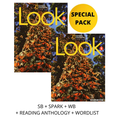 Look 1 Special Pack for Greece (sb + Spark + wb + Reading Anthology & Wordlist) Brit. ed