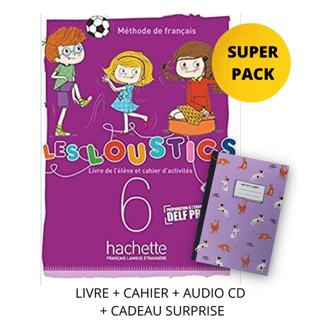 Les Loustics Mini Volume 6 A2.1 Super Pack (Livre + Cahier + Cadeau Surprise)