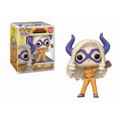 Funko Pop! Super Animation: my Hero Academia - mt. Lady (Baseball) #1333 Vinyl Figure (6)