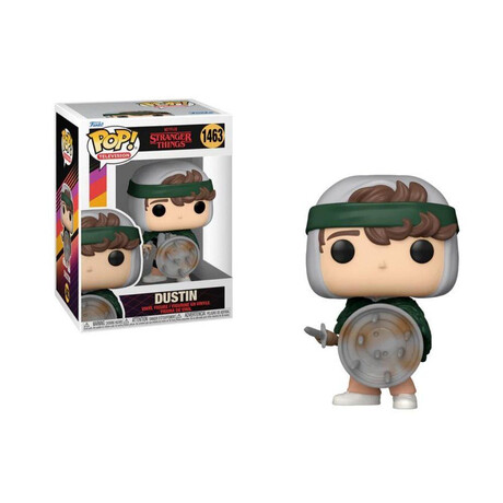 Funko Pop! Television: Stranger Things - Dustin (With Shield)​​ #1463 Vinyl Figure