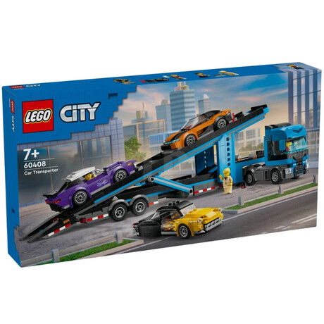 Lego® City Great Vehicles: car Transporter Truck With Sports Cars (60408)