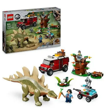 Lego® Jurassic World : Chaos Theory - Dinosaur Missions Stegosaurus Discovery (76965)