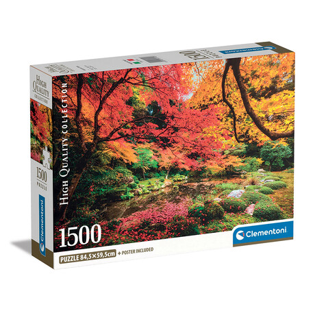 Clementoni Παζλ High Quality Collection Φθινοπωρινό Πάρκο 1500 τμχ - Compact Box