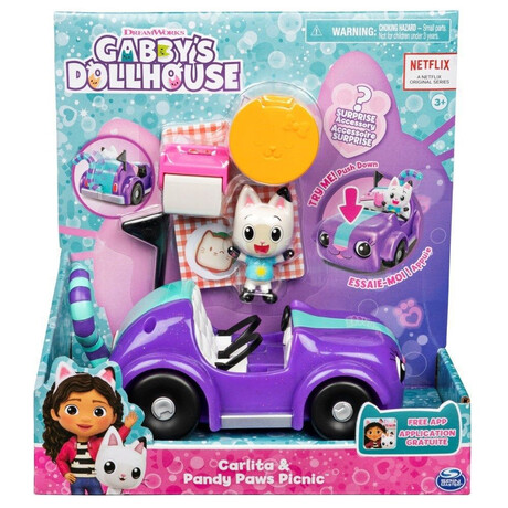 Spin Master Gabbys Dollhouse: Carlita  Pandy Paws Picnic (6062145)